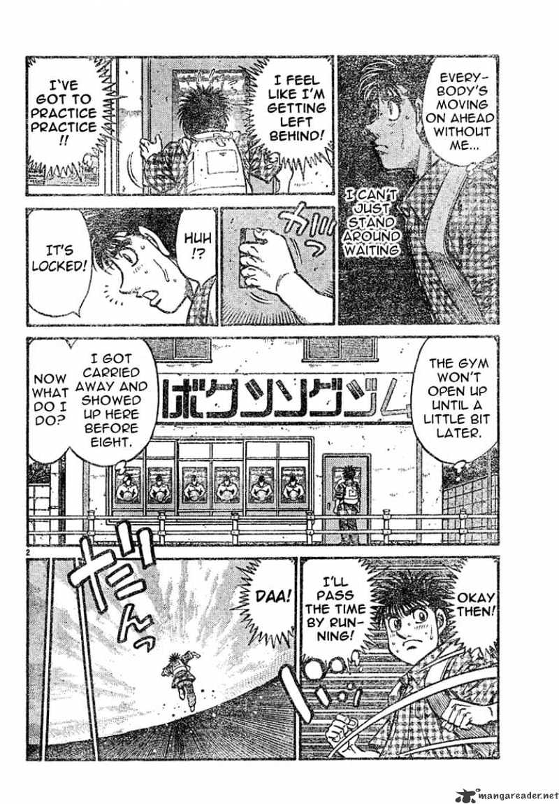 Hajime no Ippo: Fighting Spirit, Chapter 726 image 02